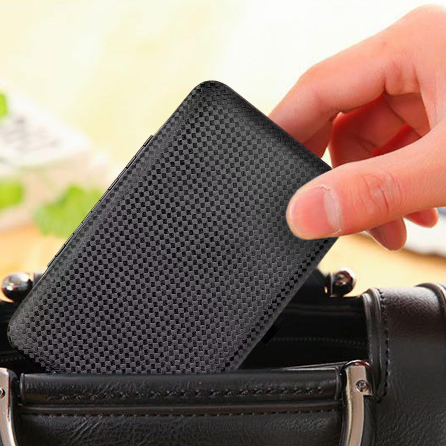 12-Piece Black Manicure Set, Professional Manicure Tools, Including Nail Clippers, Tweezers, Suitable for Exfoliating and Removing Calluses image number 4