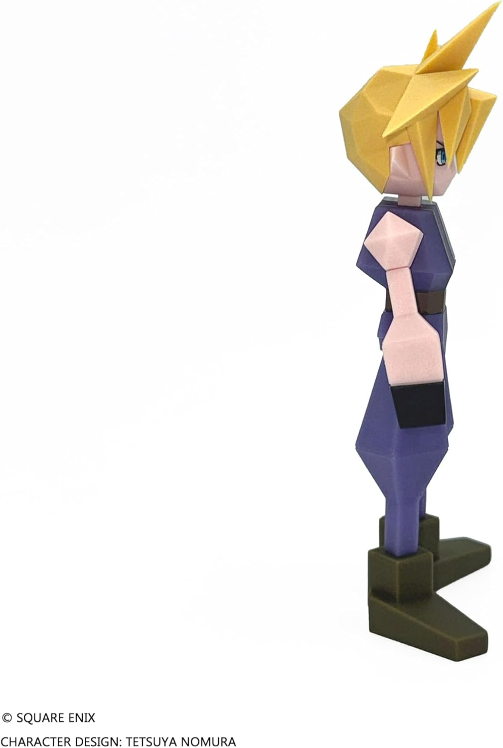 SQUARE ENIX Final Fantasy VII Polygon Soft Vinyl Figure - Cloud Strife image number 2