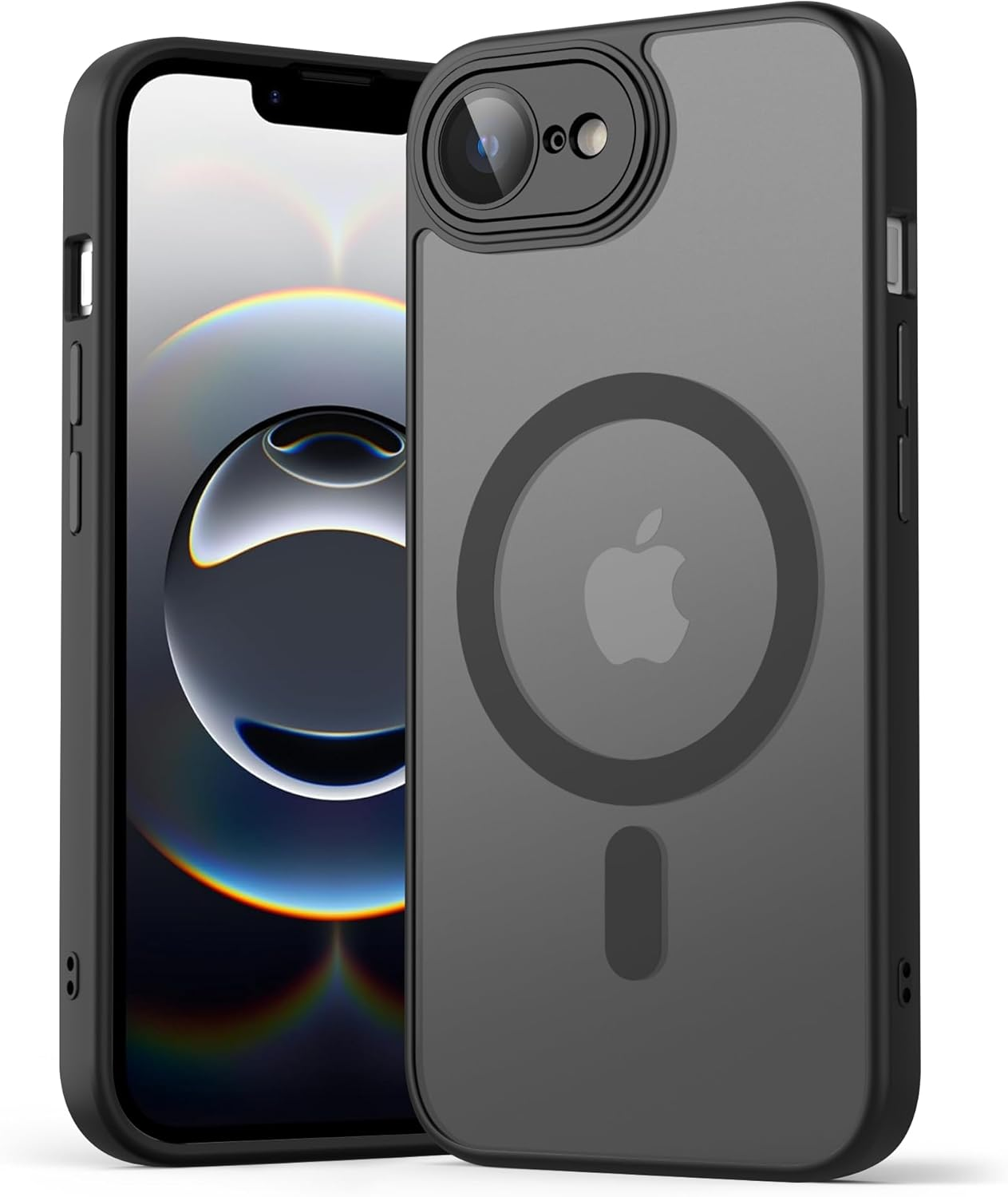 Magnetic Case for Iphone 16E Case, [Compatible with Magsafe] Drop Protection Skin-Friendly Shockproof Protective Translucent Matte Cover for Iphone 16E 2025 6.1-Inch