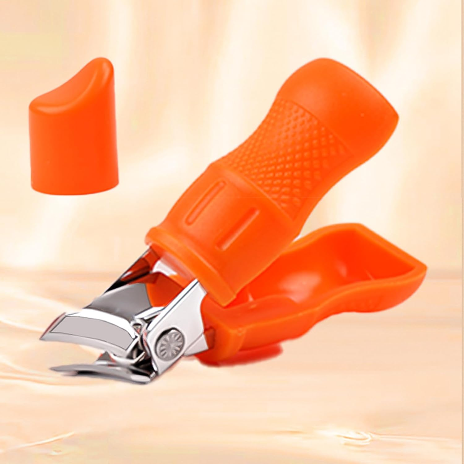 Iouyjiu Slanted Nail Clippers - Wide Jaw Opening Slanted Nail Clippers,Trimmer Heavy-Duty Ergonomic Precision for Men Seniors Elderly Home Salon Pedicure