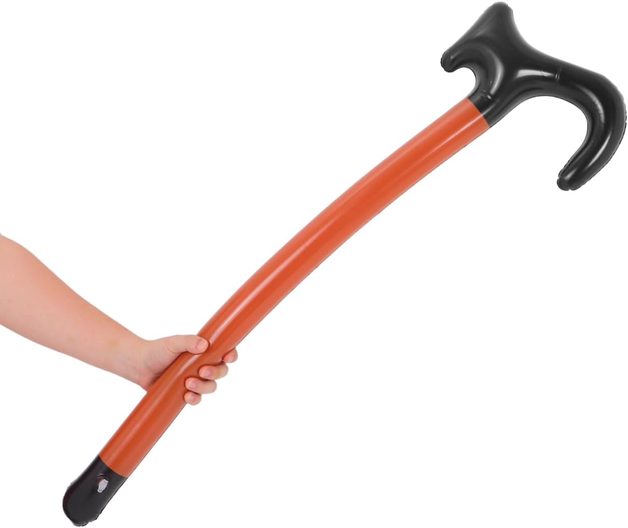 PVC Inflatable Crutch Toy for Stage and Cosplay Creative Walking Stick Design Balloons for Christmas Parties and Holidays Unique Inflatable Balloon Prop for Fun image number 1