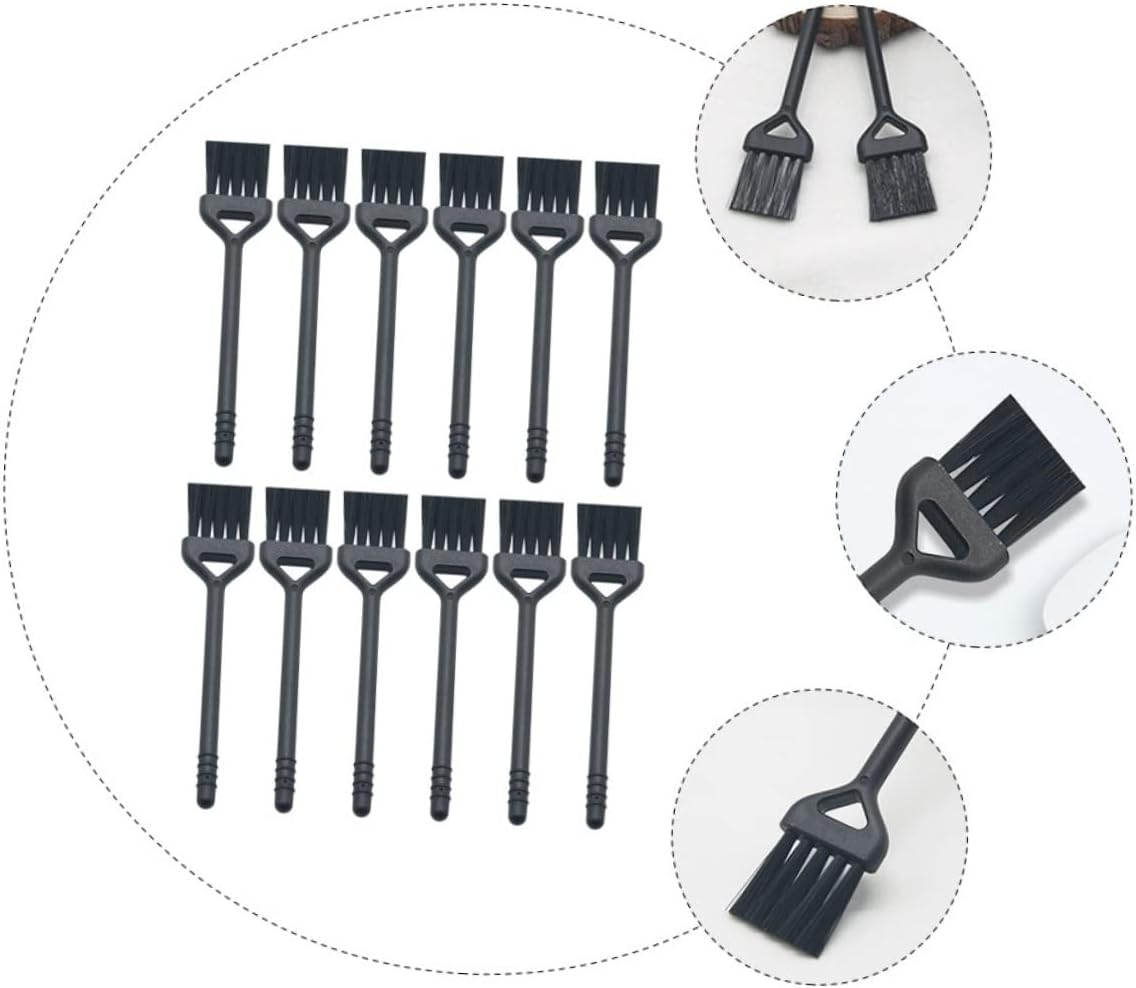 FELTECHELECTR 3Sets Mini Plastic Machine Brush Cleaning Espresso Machine Brush Multi-Purpose for Tea Sugar Baking 20Pcs*3 image number 2