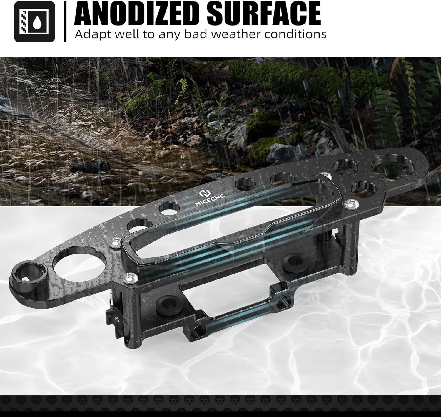 NICECNC Ignition Device Relocation Dash Kit Compatible with KTM 150 250 300 XC-W TPI 2024 250 300 EXC 2024 350 450 500 EXC F 2024 500 EXC F Six Days 2024 350 500 XW-F 2024 450 XCF-W 2024,Dirt Bike image number 5