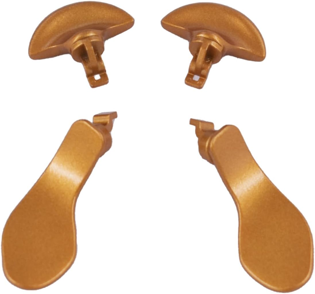 4 Pcs Edge Controller Paddles for PS5 Dualsense Edge Controller Paddles for PS5 Edge, Metal Back Button for PS5 Edge Controller (Blue)