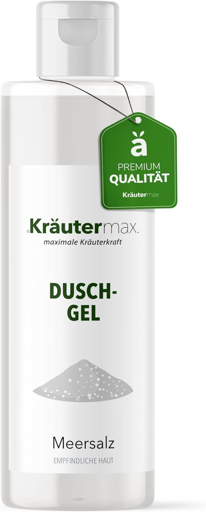 Kr&auml;utermax. Meersalt Shower Gel Natural Cosmetics for Skin and Hair 250 Ml image number 2