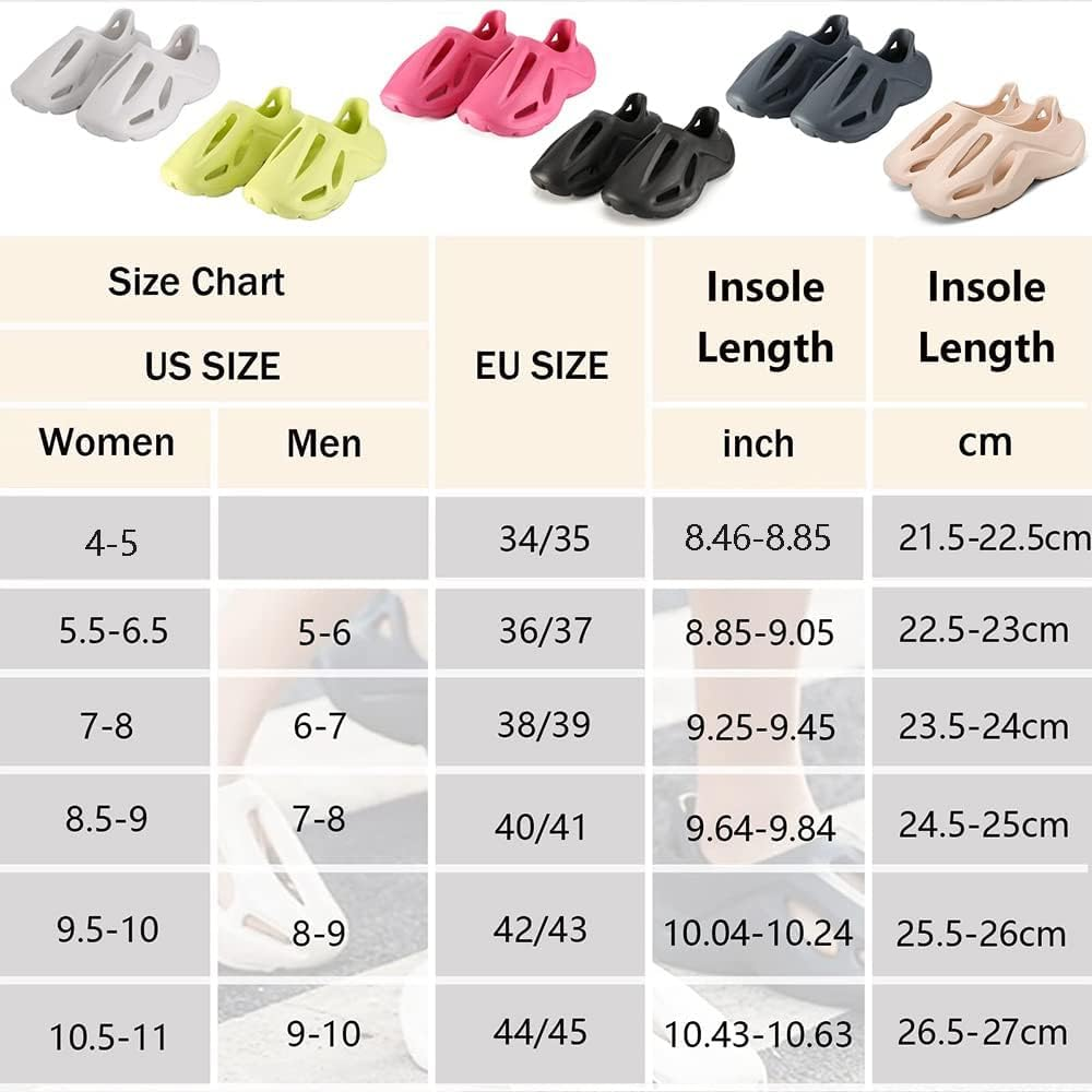 LOSD Foam Runner Shoes, Cloud Slides, Anti-Slip Quick-Drying Fashion Beach Shoes image number 3