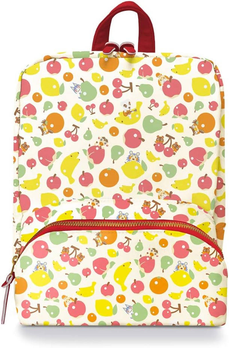 Controller Gear Animal Crossing - Fruit Pattern - Small Backpack for Women, Girl'S Cute Mini Bookbag Purse, Travel Bag for Nintendo Switch Console & Accessories - Nintendo Switch - Animal Crossing: Tom Nook Quilted image number 5