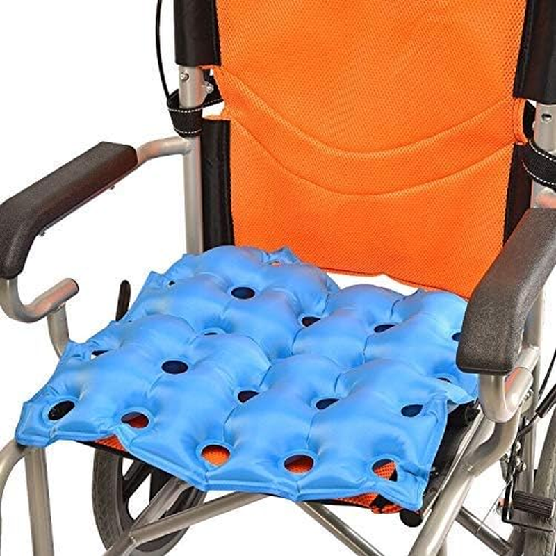 TURNSOLE Wheelchair Cushion for Seniors,Tailbone Pain Relief Cushion,Inflatable Seat Cushion for Hemorrhoids,Coccyx Seat Cushion for Chair to Relife Back Pain image number 3