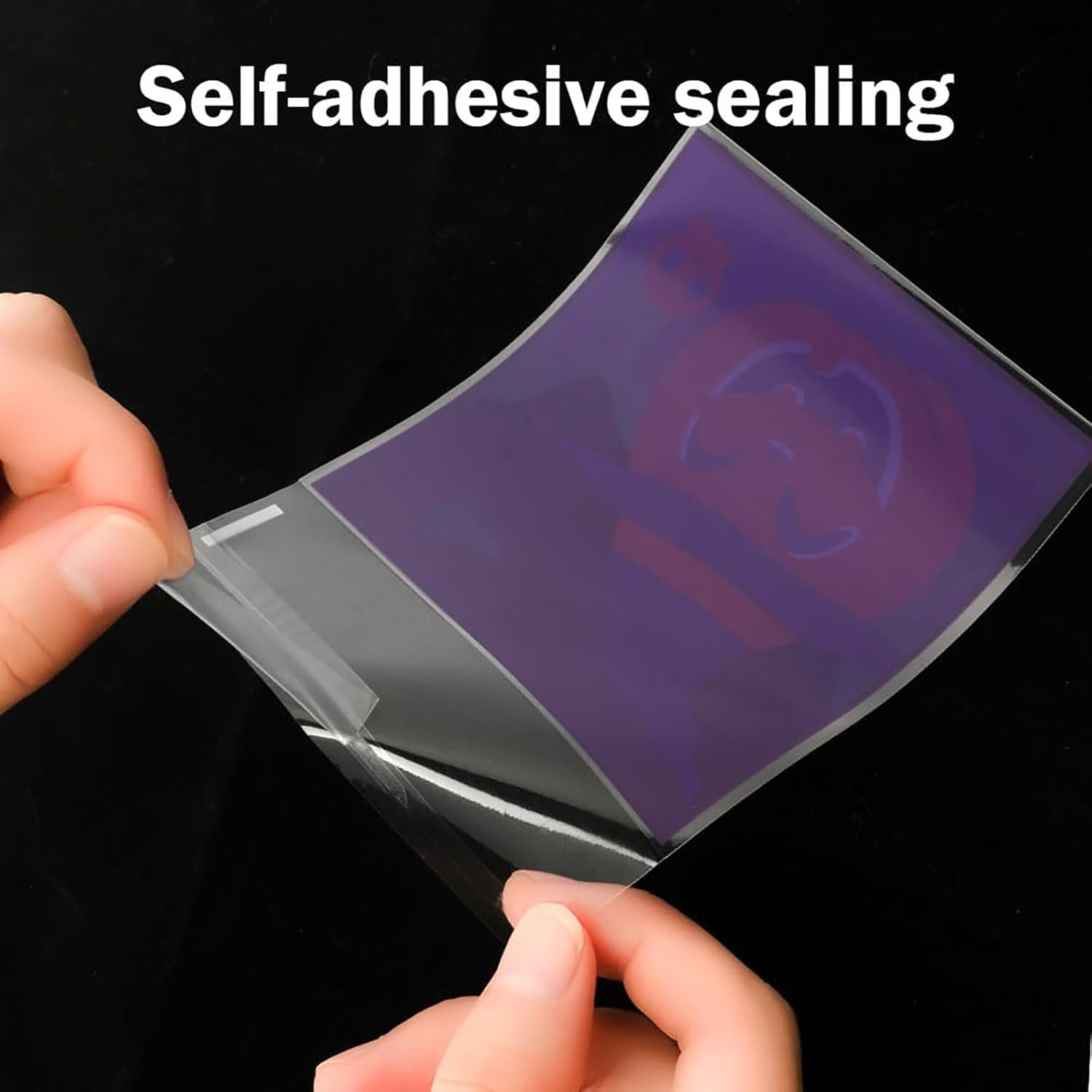 Halloween Cookie Bags,200 Treat Bags,Self Adhesive Gift Bag, 4X4 Inches Plastic Candy Bag for Packaging Candy, Snacks, and Cookies. image number 4