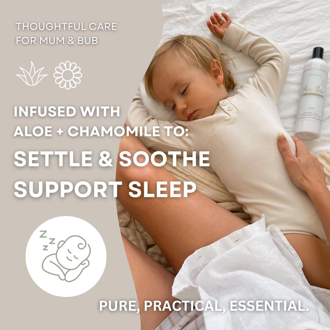 Bon Savvy Pure B&eacute;b&eacute; Baby Laundry Detergent, Premium Clean, Baby Detergent Laundry, Extra Care to Calm & Soothe, Australian Made Baby Laundry Liquid, Luxe Comfort, Chemical Free Concentrated 3X image number 2