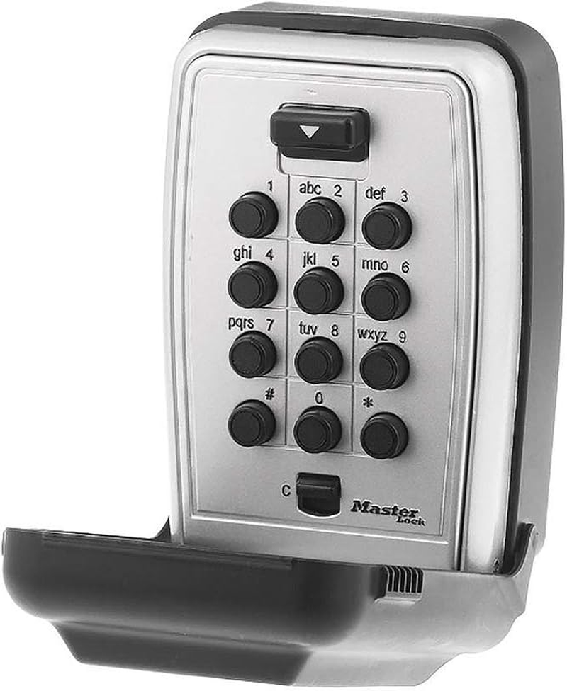 MASTER LOCK Key Safe [Wall Mounted] [Push-Button Combination] [Weatherproof - Outdoor] - 5423EURD - Key Lock Box image number 4