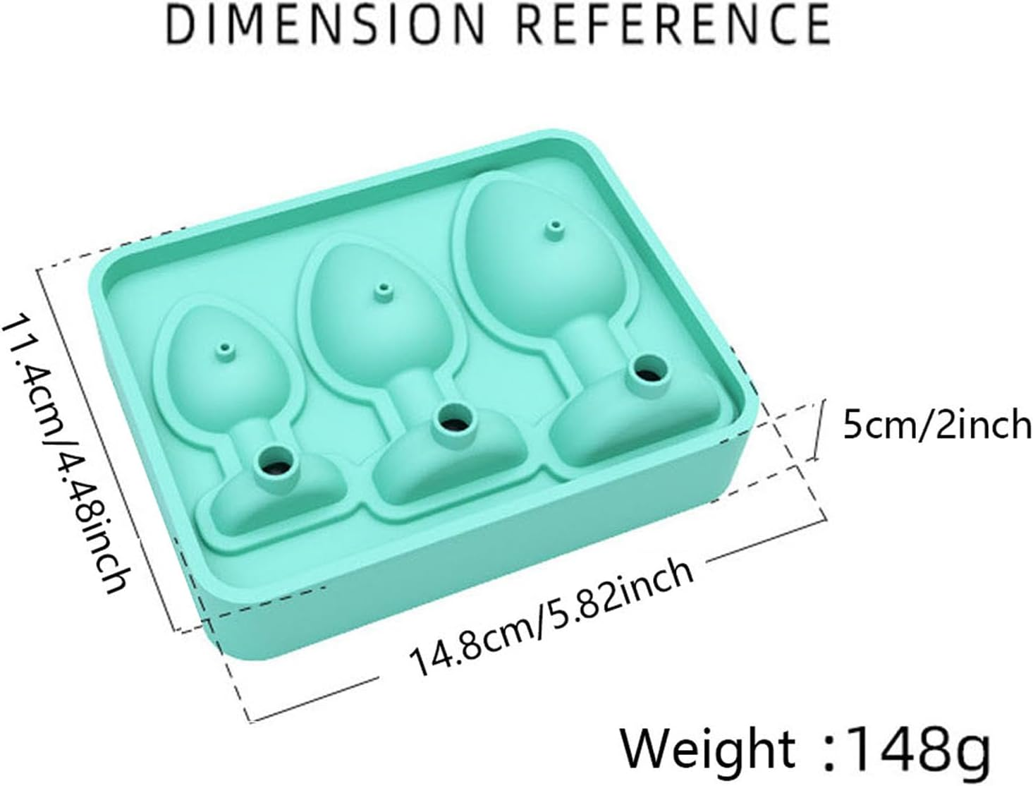 Shaped Large Silicone for Whiskey Cocktails,Brandy and Juice Beverages Tray, Freezer Cocktail Coffee Drinks Beverage Crafting, Plug Bar, Cocktails, Whiskey, Cool Drinks, Tea, Coffee (Khaki) image number 3