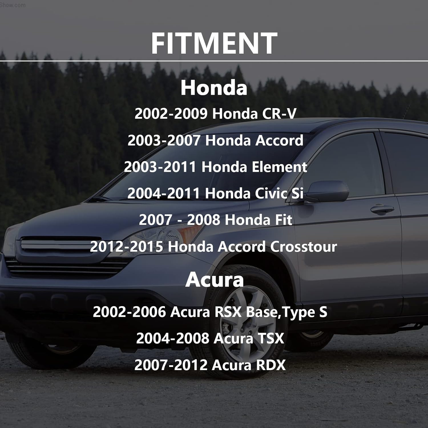 917-176 VVT VTEC Solenoid Gasket Valve Cover Set 3 Pcs 15815-RAA-A02 Fits 2002-2015 Honda CR-V Accord Element Civic Si Fit Accord Crosstour, Acura RSX Base & Type S TSX RDX,15845-RAA-A01 91319-PAA-A01 image number 4