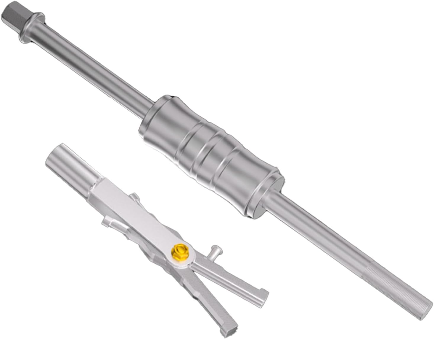 Zibeem Inner Bearing Puller,Heavy Duty Double Head Automotive - Bearing Puller for Tractor,For Automotive, Garage, Mechanic Workshop, Gear Installation, Shaft Extraction, Field Repair image number 2