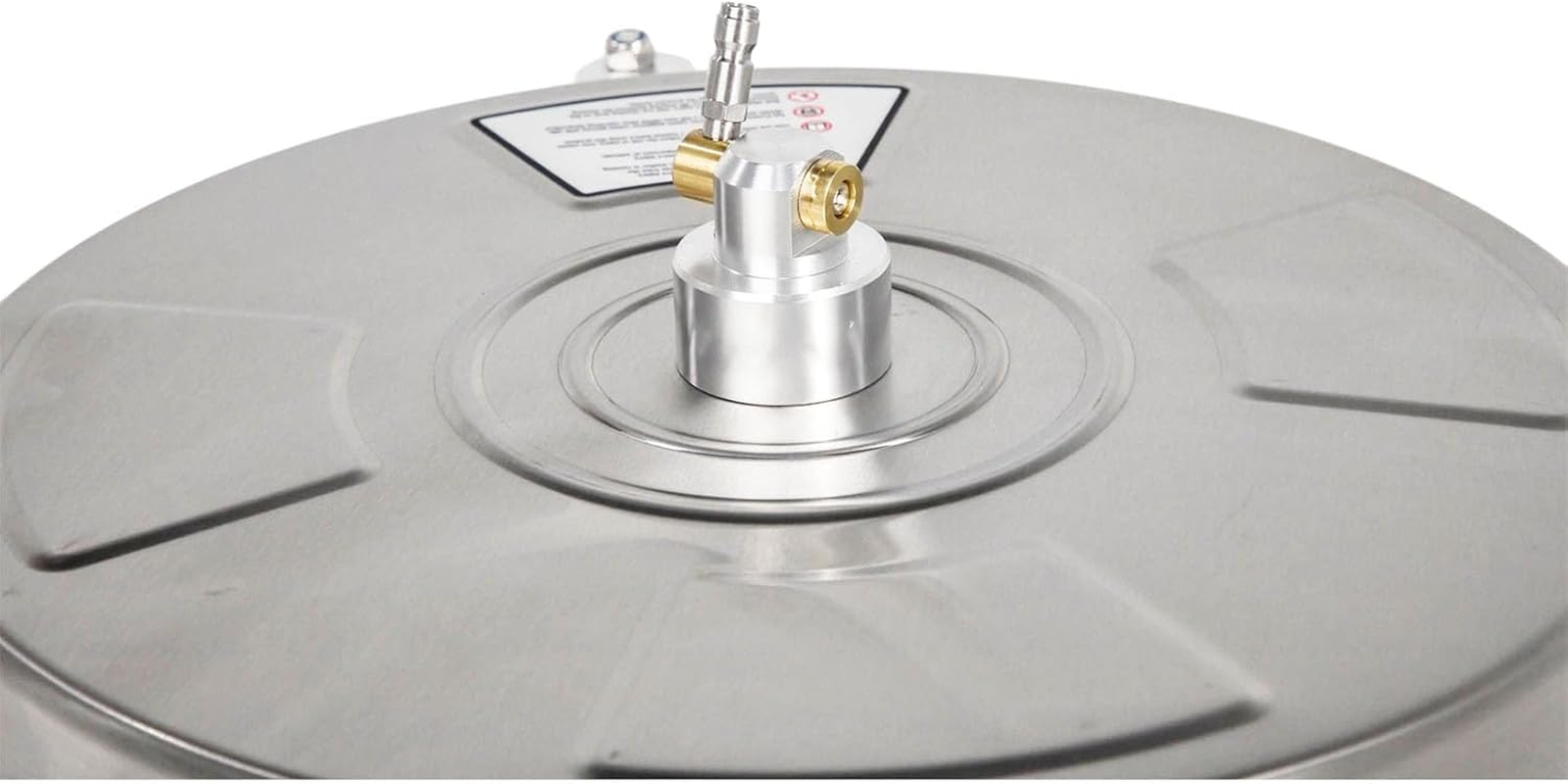 TMP 18" Inch High Pressure Washer Surface Cleaner Disc for Concrete Driveway Stainless Steel