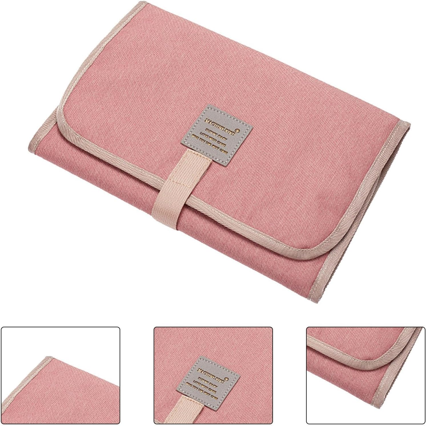 Nappy Changing Mat - Waterproof Baby Change Pad - Foldable & Comfortable Travel Baby Change Pad - Baby Diaper Changing Pads for Travel Trips Outings Journeys Tour image number 4