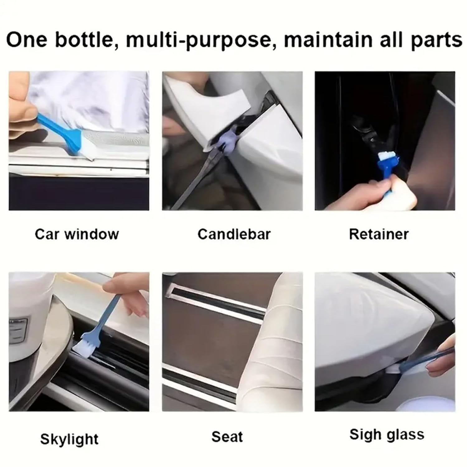 Sunroof Lubricant - Auto Grease Greasing & Cleaning Multi-Purpose Car Interior | Smooth Waterproof Long Lasting Lubricant for Vehicle Door Hinges Window image number 5