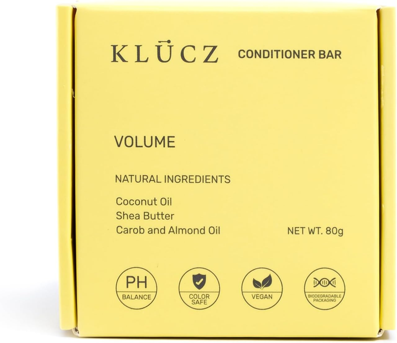 KLUCZ Vegan Milk Honey and Almond Conditioner Bar 80G image number 1
