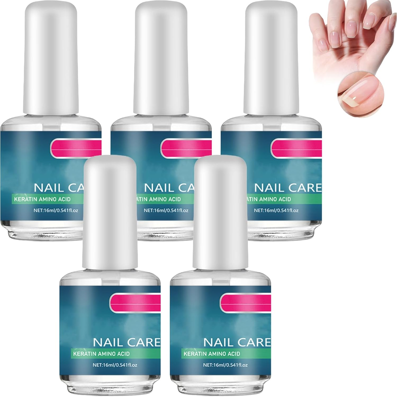 3 Days Nail Care Oil, Natural Ingredients Serum for Strengthener Nail, Hydrating Cuticle Oil for Hangnails, Dry & Damaged Nails, Moisturize Brighten Nails Care, 16Ml (3Pcs)