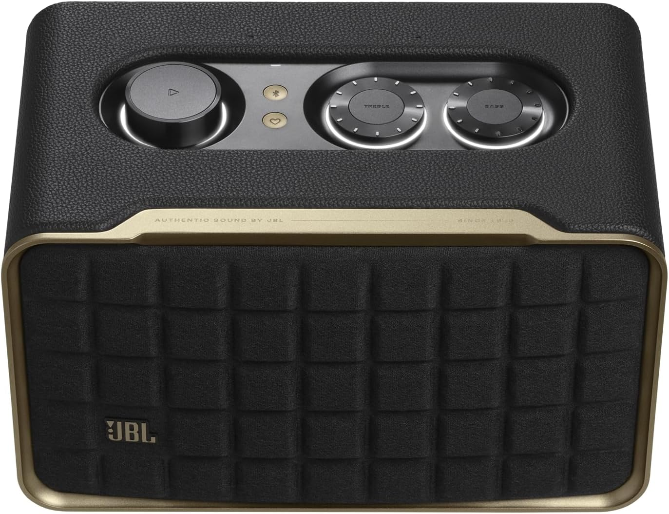 JBL Authentics 200, Superb Sound and Performance, Inspired by Retro Design, Music Streaming Services via Built-In Wi-Fi, Voice Assistants*, Simultaneously on One Device., Black - Black image number 6
