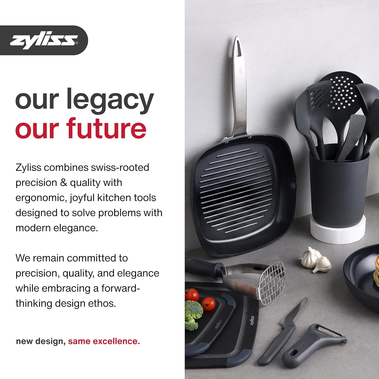 Zyliss 3-Piece Paring Knife Set - Stainless Steel Knife Set - Small Knife Set with Knife Sheaths - Travel Knife Set with Safety Kitchen Blade Guards - Dishwasher & Hand Wash Safe - 3 Pieces image number 2