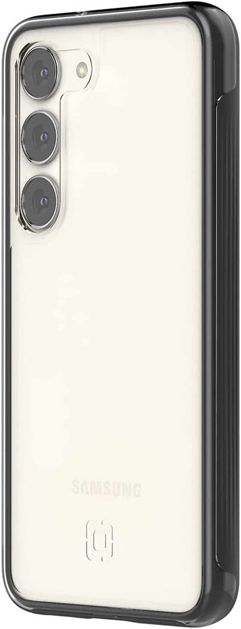 Incipio Organicore Clear Phone Case for Samsung Galaxy S23 6.1 Inch G911, Charcoal