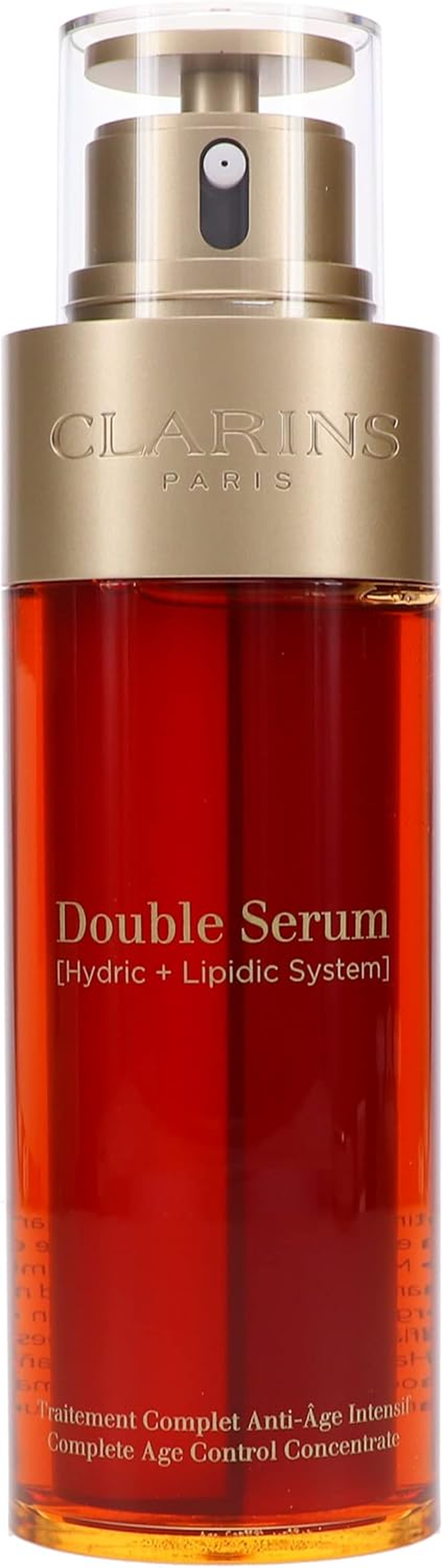 Clarins Double Serum Complete Age Control Concentrate for Unisex 3.3 Oz Serum image number 4