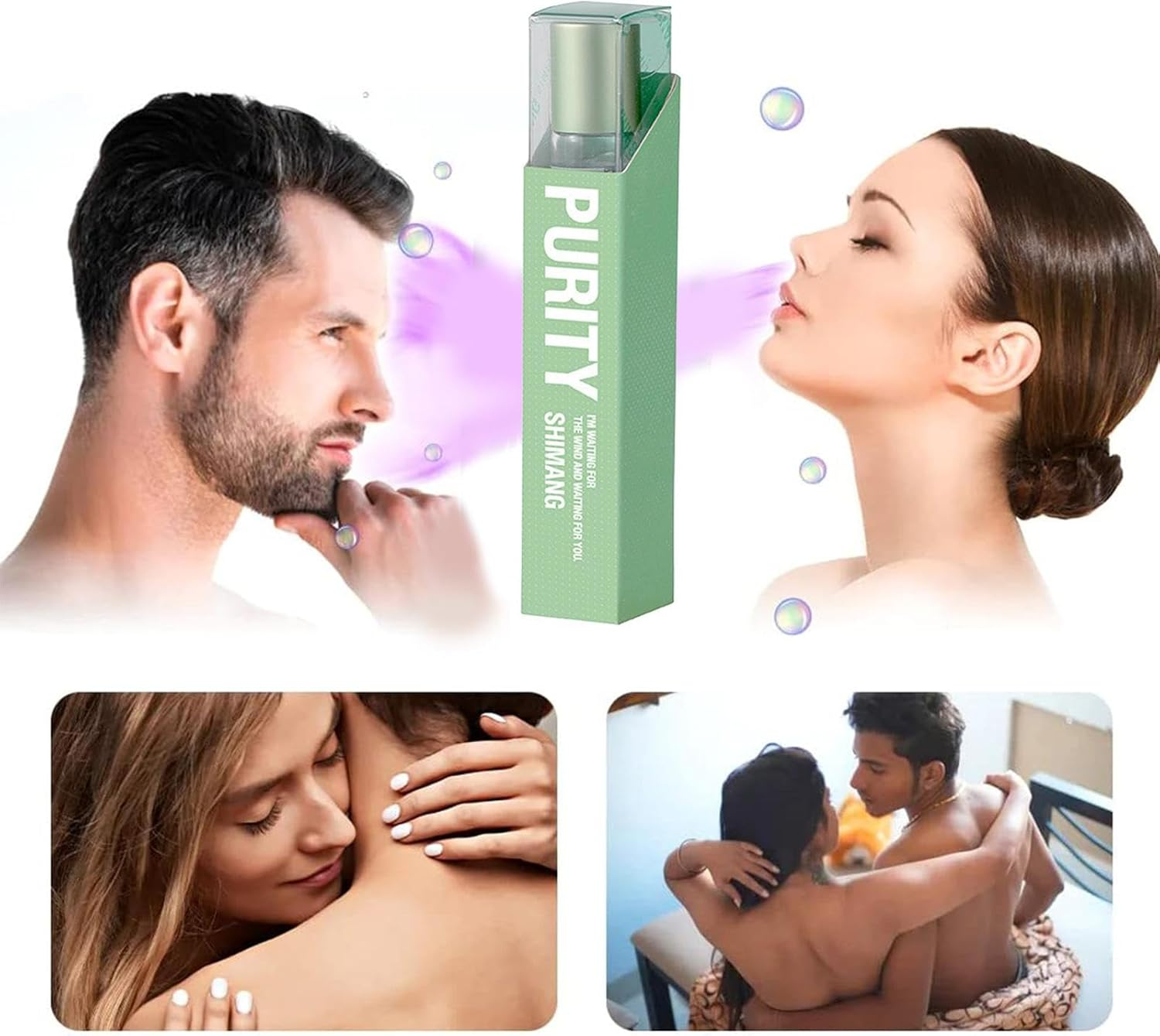 Wjnflqn Pheromone Perfume for Woman | Extra Strength Perfume Pheromone - 10 Ml Roll-On Multifunctional Oil for Males Dating Work Females image number 1