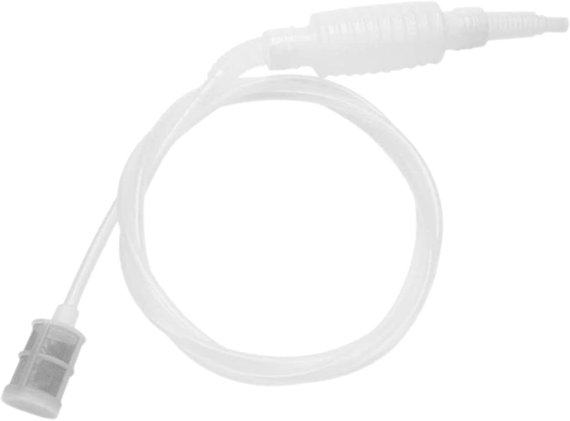 OKUMEYR 1 Set Auto Siphon Tube Hose for Wine Making Food Grade Pump Siphon Filter Soft Tube for Home Brew Wine and Beer Transfer