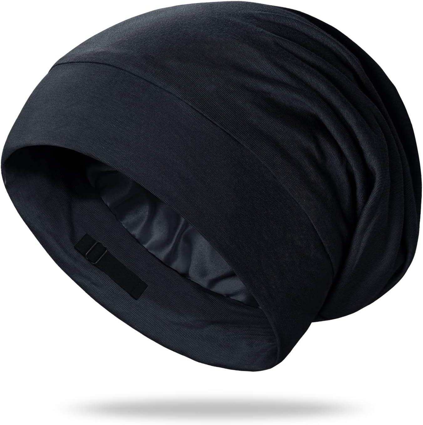 OLESILK 100% Silk Dreadlock Cap, Bonnet for Long Hair and Sleeping, Extra Large for Women & Men, Loc Cap Hair Cover