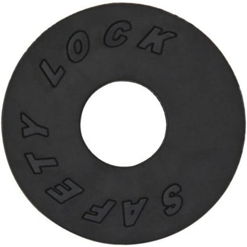 10Pc Black Guitar Strap Locks Blocks anti Slip for Acoustic Electric Guitar Bass image number 6