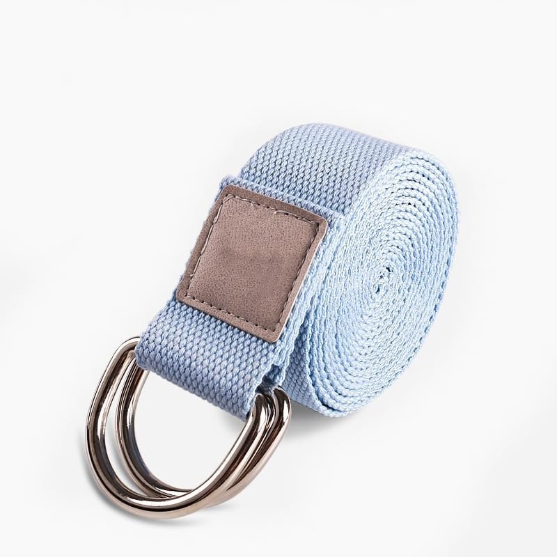 XINYUICEAN Yoga Strap Belt,Cotton Yoga Strap with Adjustable D-Ring Buckle,Yoga Belt for Stretching Yoga Exercise, Stretch Band for Pilates Workouts Yoga Fitness Improves Sitting