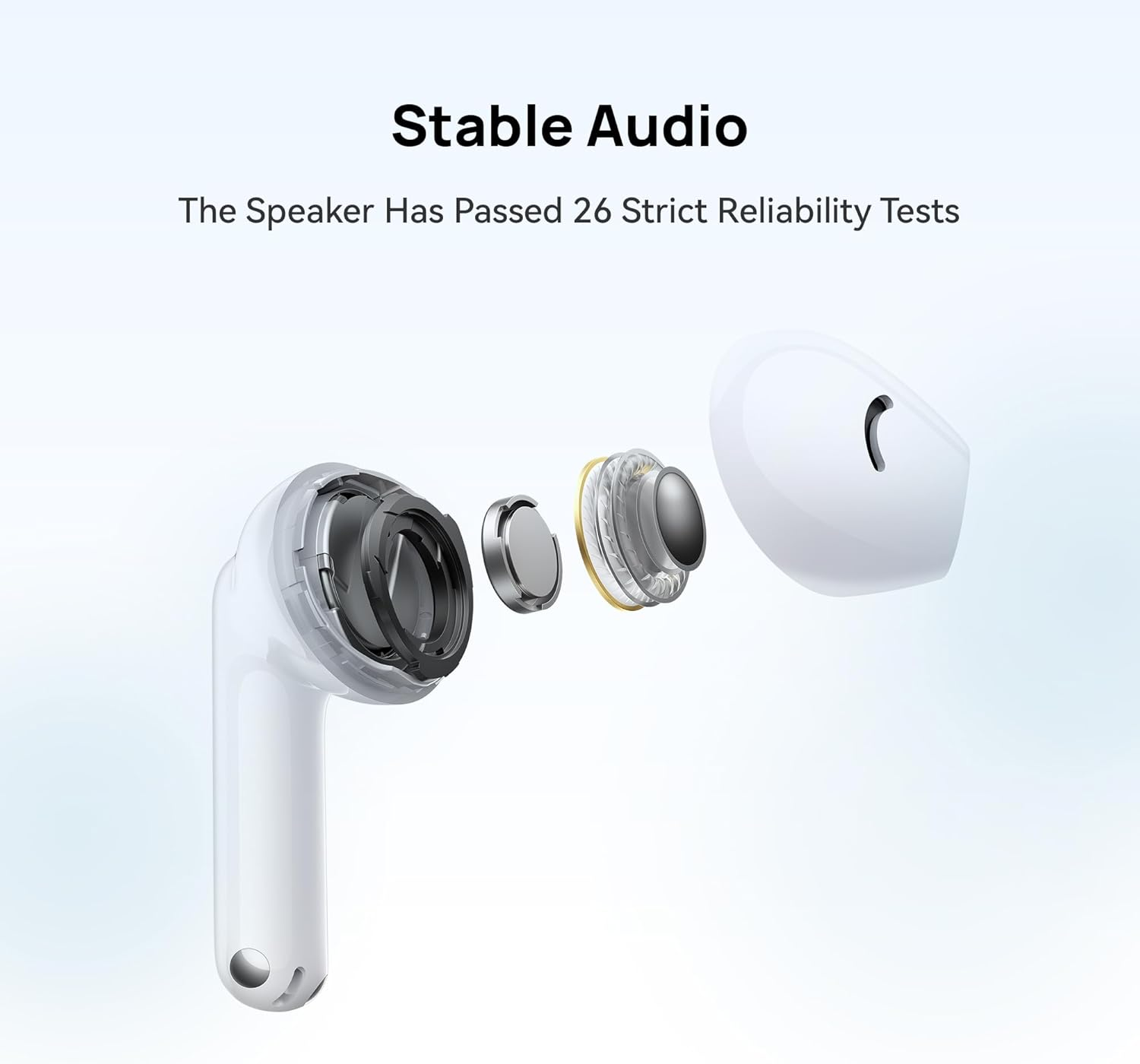 HUAWEI Freebuds SE 2 Wireless Headphones, White, Bluetooth, up to 40 Hours Battery Life, Lightweight and Comfortable, Balanced Sound, AU Version image number 5