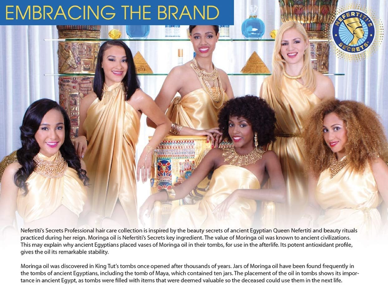 Nefertiti&rsquo;S Secrets Complete Hydration Conditioner | Moringa Oil & Rosemary Hair Conditioner Hydrating | for Frizzy & Damaged Hair | Hair Repair | 8 Oz / 236 Ml image number 1