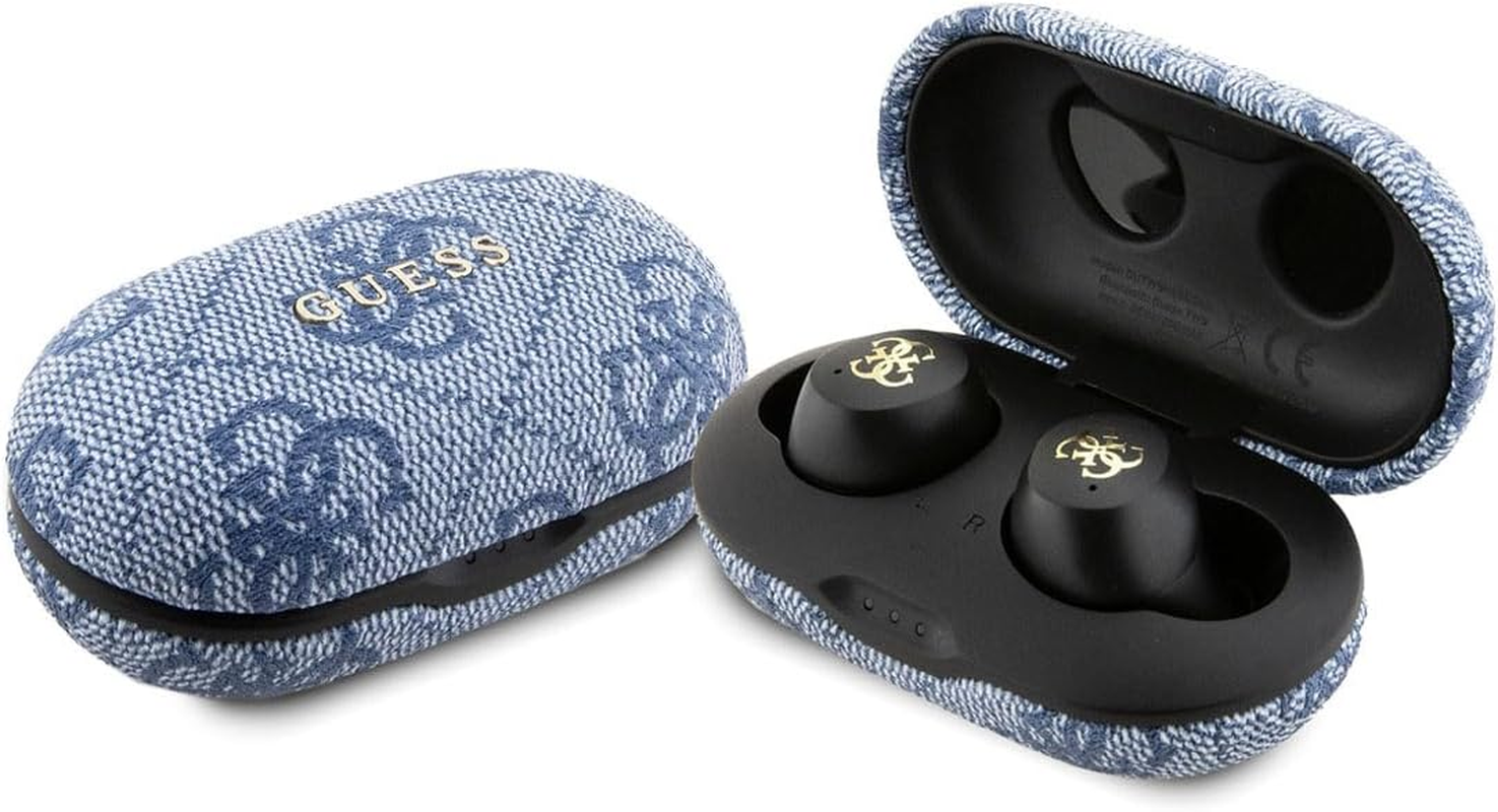 CG MOBILE Guess TWS ENC 4G Headphones with Charging Case (Blue)