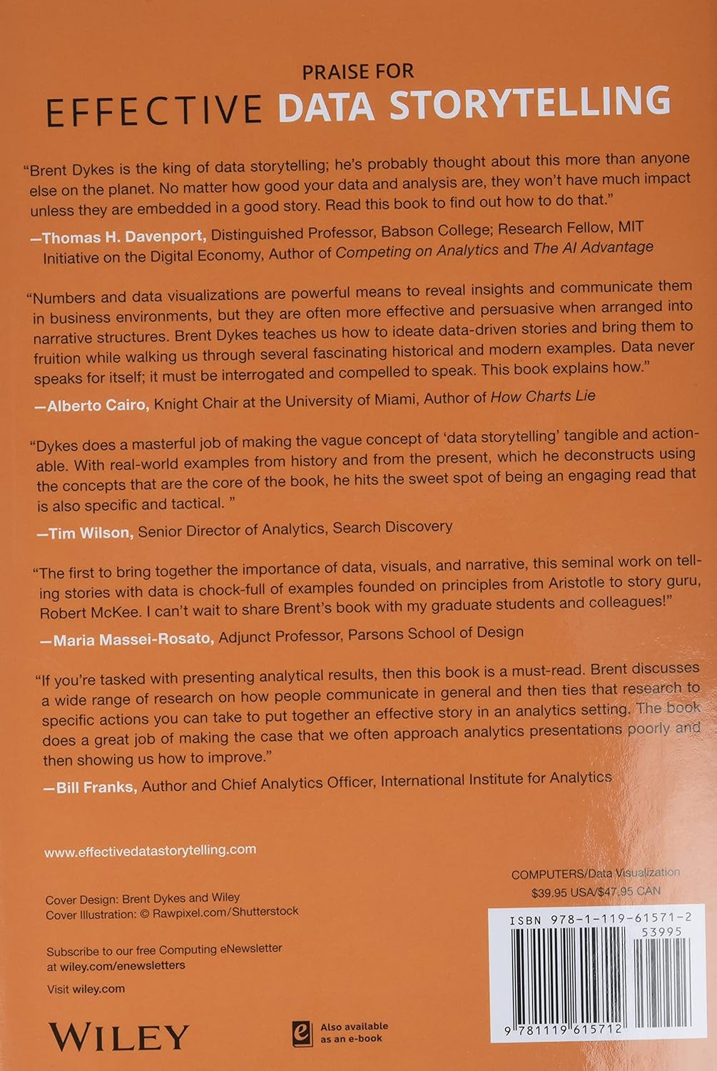 Effective Data Storytelling: How to Drive Change with Data, Narrative and Visuals