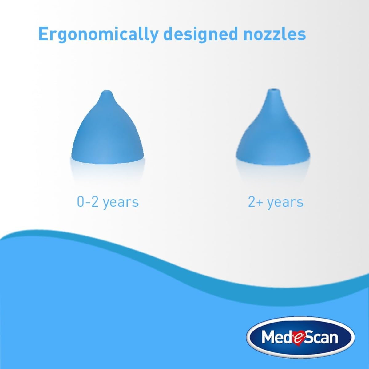 Medescan L'Il Booger Buster &ndash; Baby Nasal Aspirator with 2 Suction Levels, LED Light, Rechargeable & Hygienic Design, Soft Silicone Tips for Gentle & Effective Mucus Removal image number 5