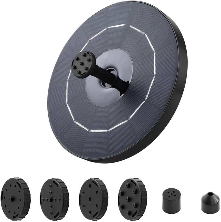 Gardeon Floating Solar Pond Water Fountain Pump Submersible Fountains 250L/H image number 3