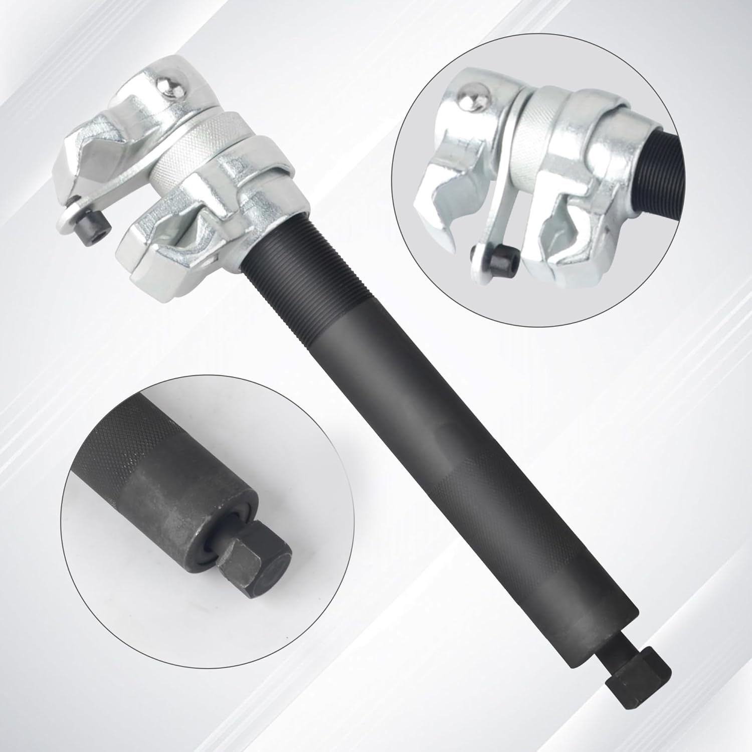 DA YUAN Spring Compressor Tool (2 Pieces) - Heavy Duty Build, Ultra Rugged Coil Spring Compressor, Strong and Durable Spring Compressor with Safety Guard and Carrying Case image number 4