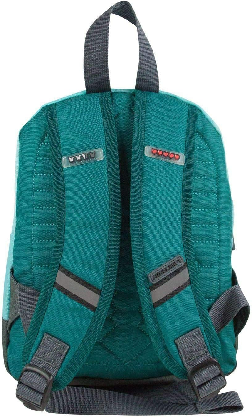 Minecraft Diamond Mini Blue Backpack 12"