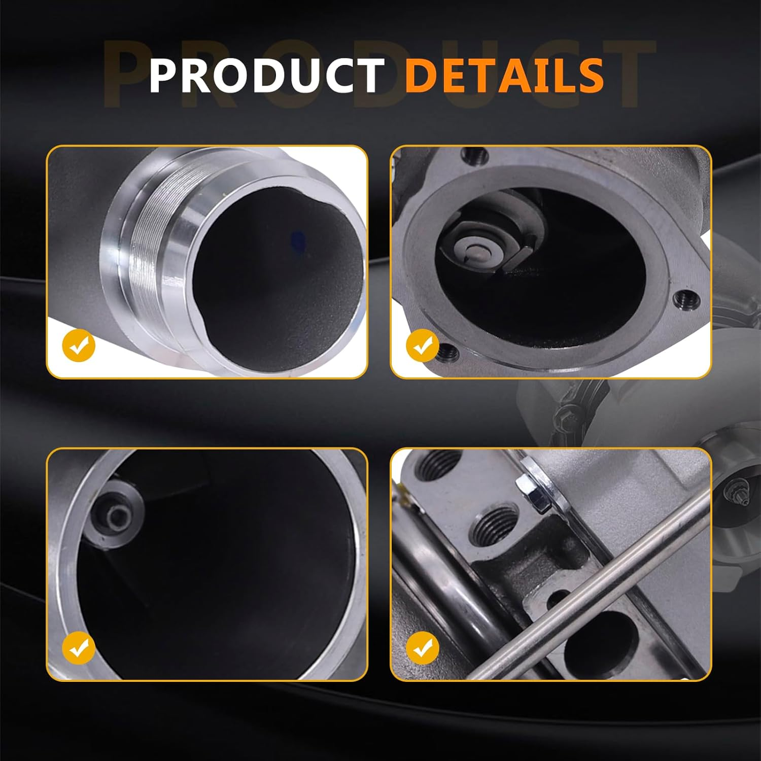 K03 Turbo Turbocharger Compatible with Mini Cooper S R55 R56 R57 R58 R59 R60 R61 Clubman 1.6; Compatible with EP6 DTS, EP6 CDTS, EP6 CDT Engine Versions Type image number 1