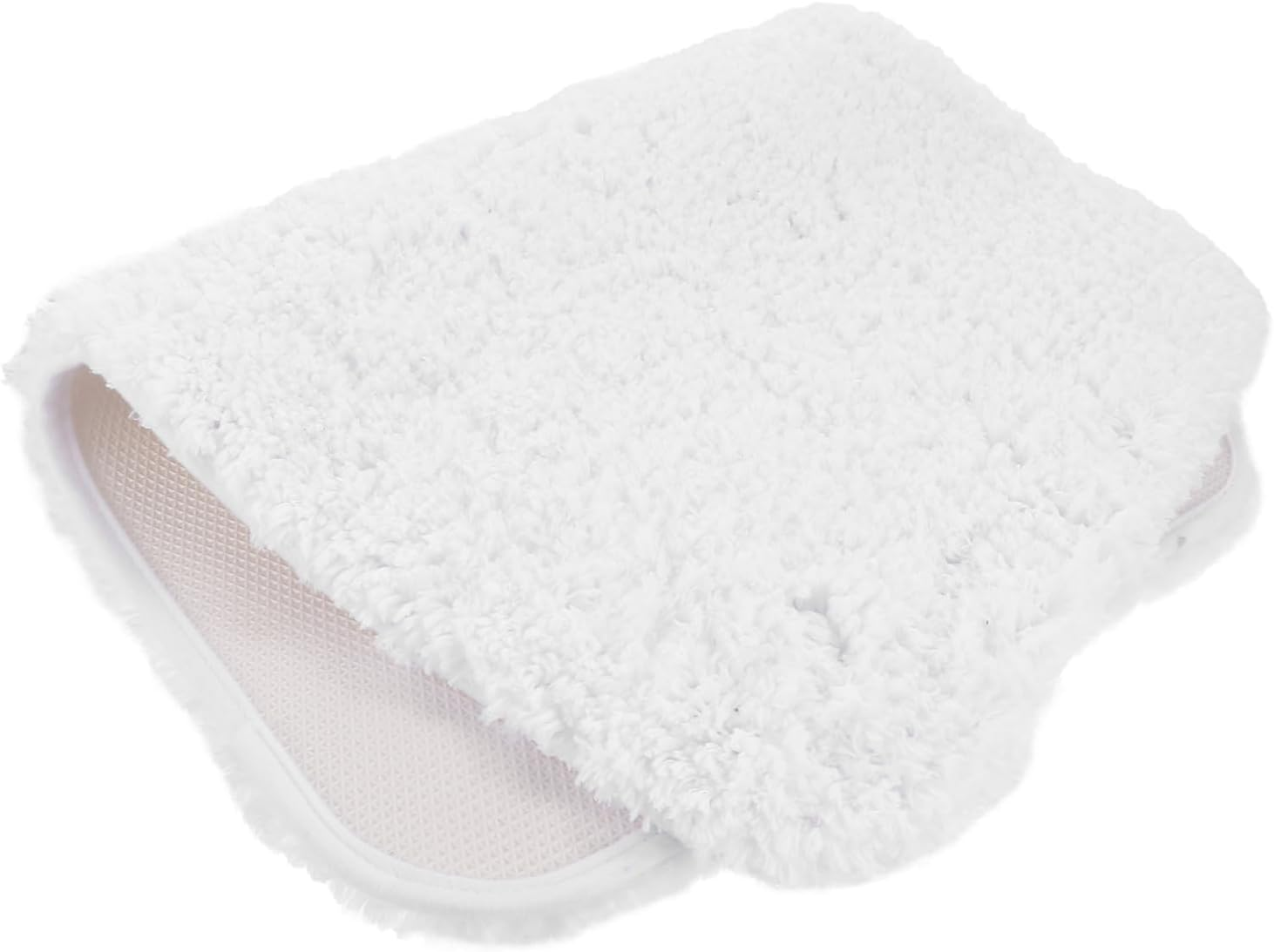 Bathroom Rug Non-Slip Absorbent Thickened White Bath Mat for Home Bathroom Door 40X60Cm Anti-Slip Shower and Bathtub Floor Mat