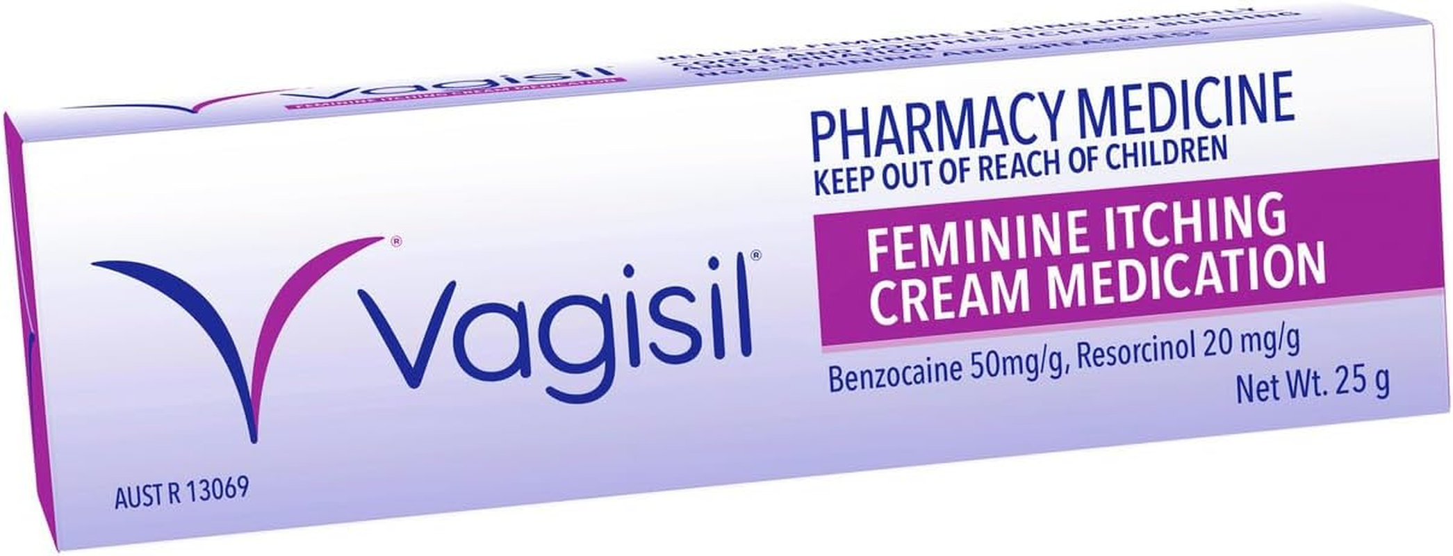 Vagisil Feminine Itching Cream Medication 25 G