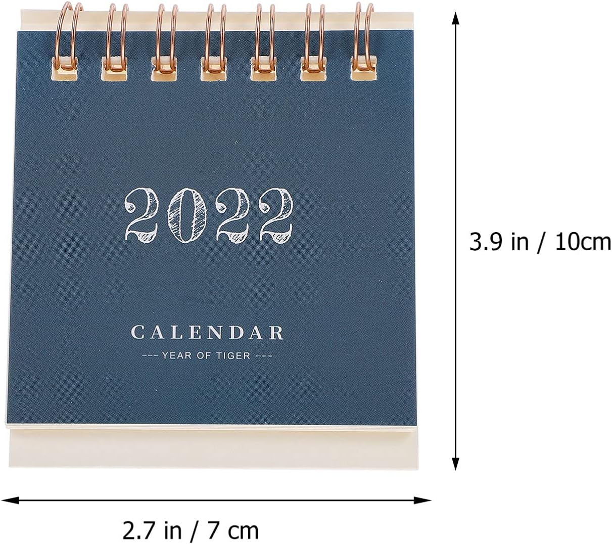 STOBOK 10Pcs Mini Desk Calendar Year Planner Desktop Calendar Tabletop for Office Home Decor Undated Planner Function image number 5