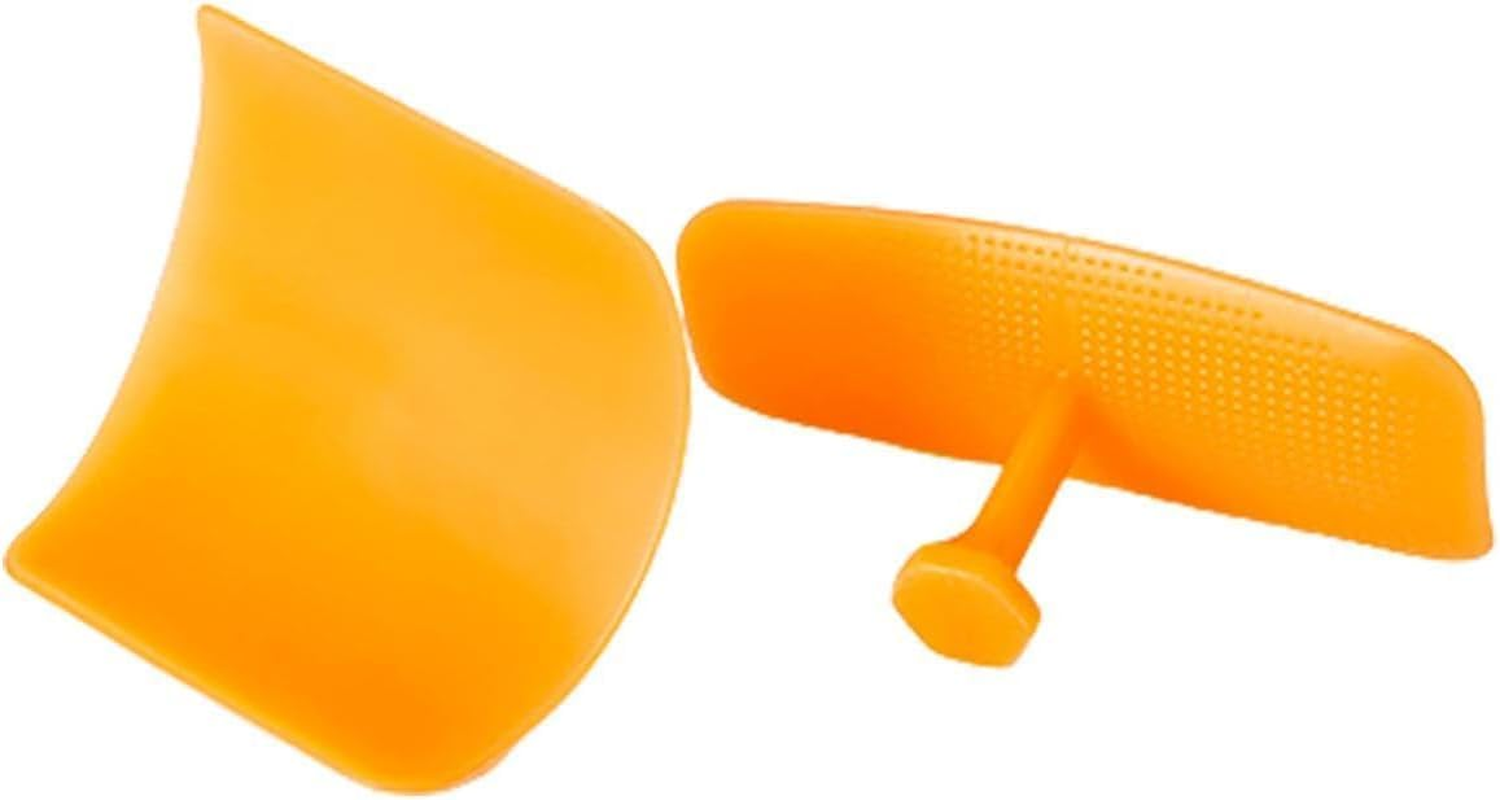 Liyquint 2 Pieces Silicone Non-Slip Golf Training Aids, Golf Club Swing Grip Mats, Golf Grip Mats, Golf Training Grip Aids, Suitable for Outdoor and Indoor Golf Grip Exercises image number 4