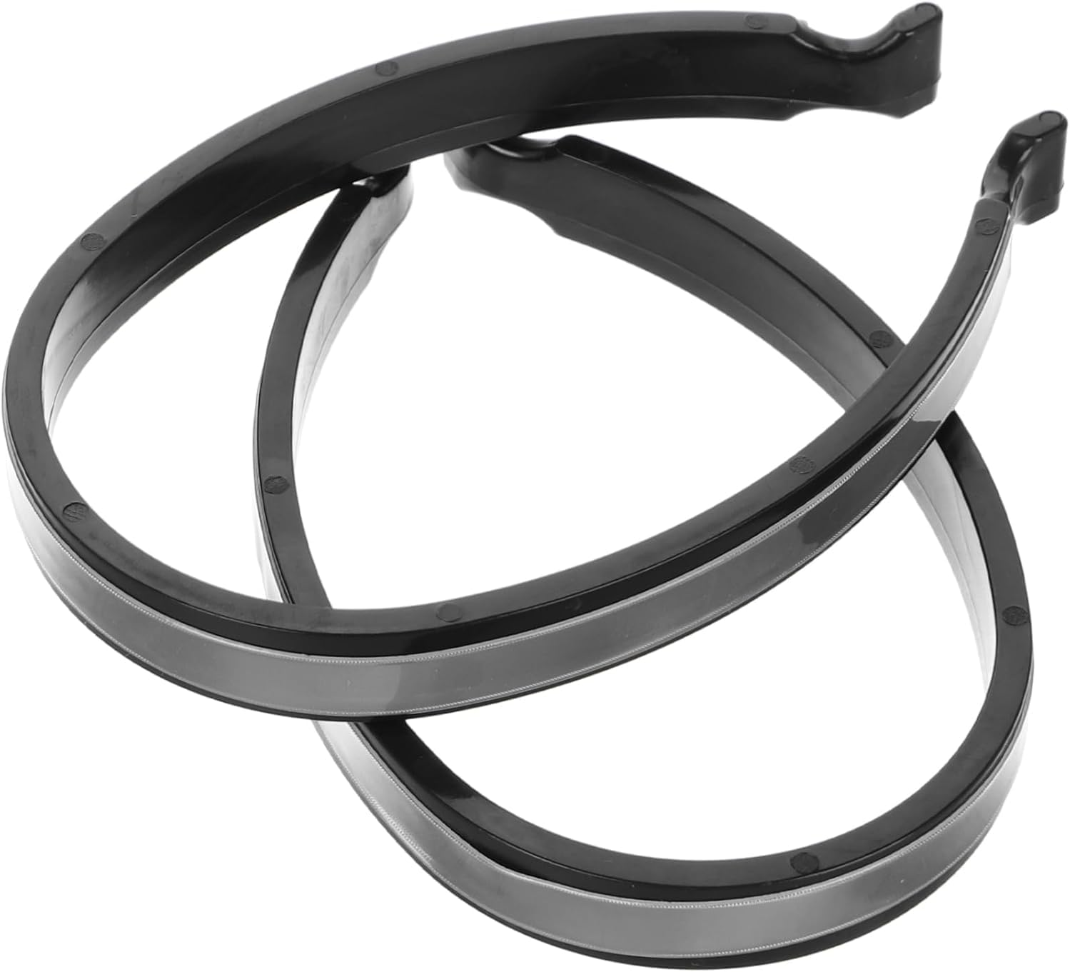 High Reflective Cycling Trousers Clips,2Pcs Reflective Trouser Clips Bike Trouser Clips,Cycling Reflective Trouser Clips,Reflective Bicycle Trouser Clips,High Visibility Reflective Bike Trouser Clips image number 4