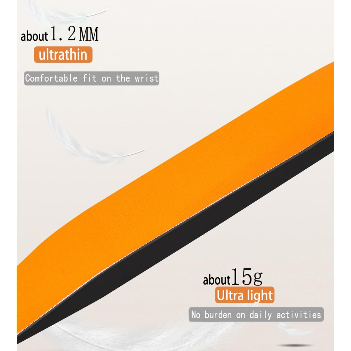 Wrist Supporter Attached Tendon Shaft Joint Protection Thumb Supporter Pressure Control Base of Thumb Supporter Protection Prevention of Injury Wrist Supporter Ultra-Thin, Lightweight Sweat-Absorbing Fast Drying Sports Housework Childcare Computer/Smartphone Operation Unisex (1, Black) - 2, Khaki image number 5