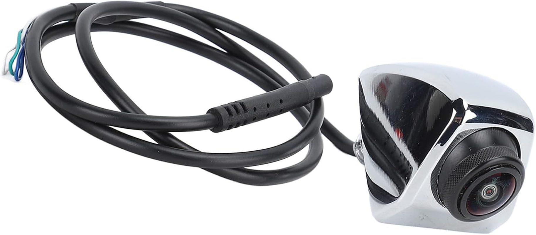 Reverse Rear Cam, Backup Camera Clear Image 12 to 24V Night Vision 360 Degrees Rotatable for Suvs for Trucks for Boats (CAM980‑C Chrome) image number 3