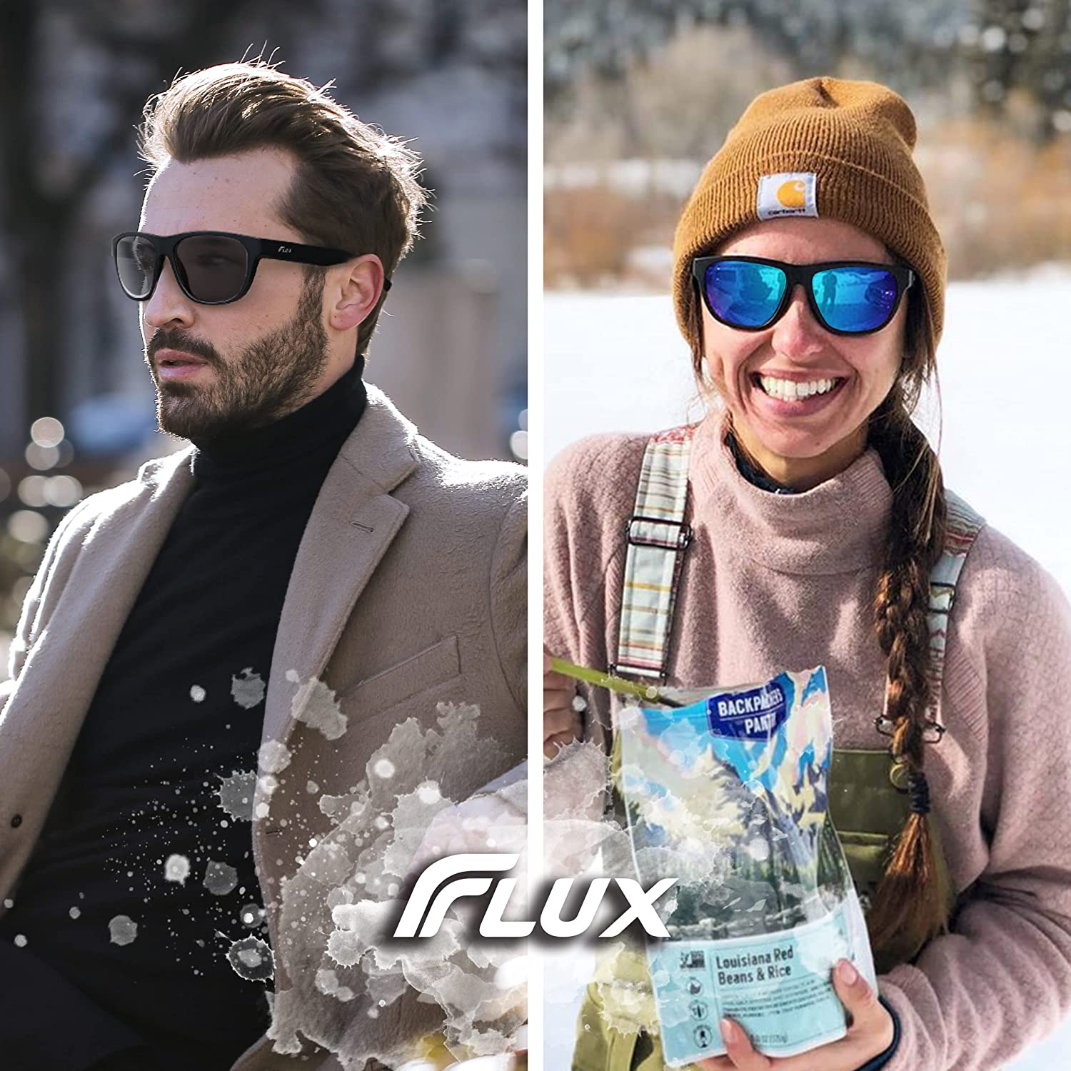 FLUX SOLEADO TAC Polarized Outdoor Sports Sunglasses with Non-Slip Grip and TR90 Nylon Frames for Outdoor Active Lifestyles image number 5