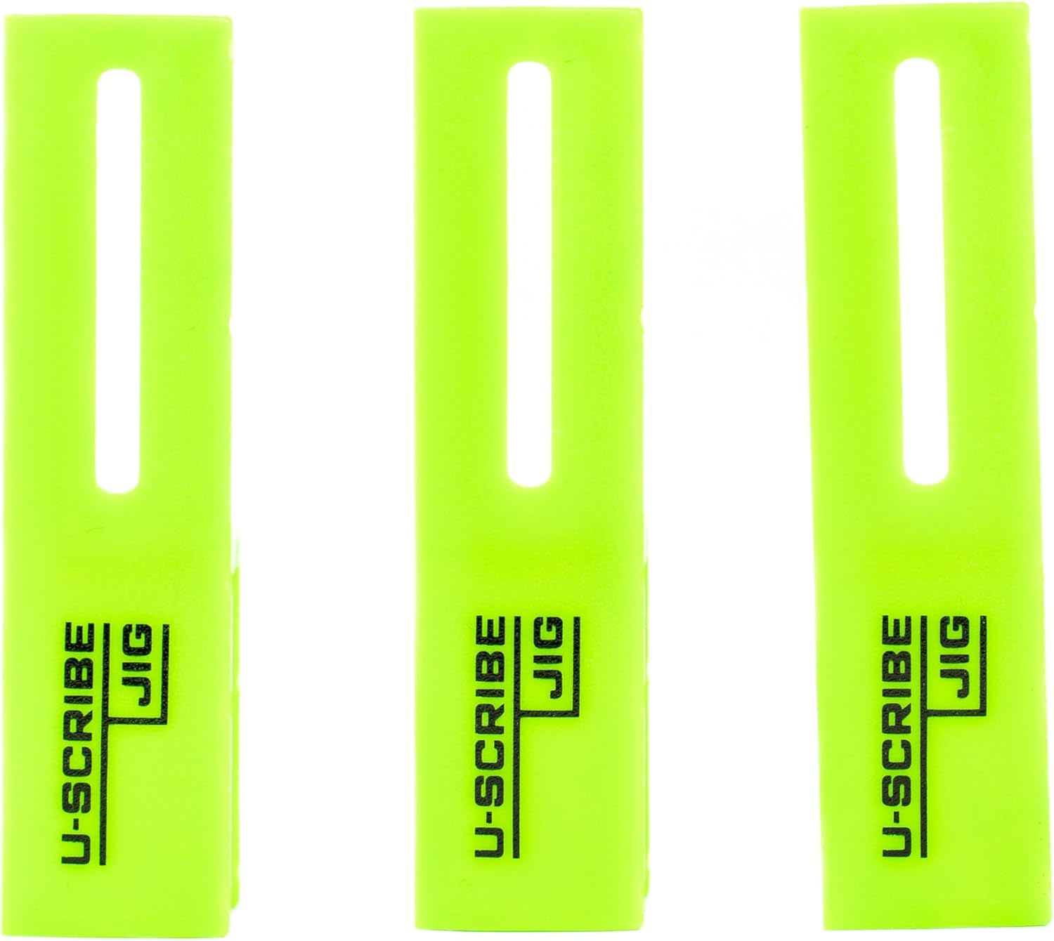 U-Scribe Jig 18Mm (11/16") Set of 3 Woodwork & Carpentry Jigs - Makes Scribing Fillers, Toe Kicks and Ceiling Scribes Easy, Ideal for Carpenters, Joinery, Furniture and Cabinet Installing image number 5